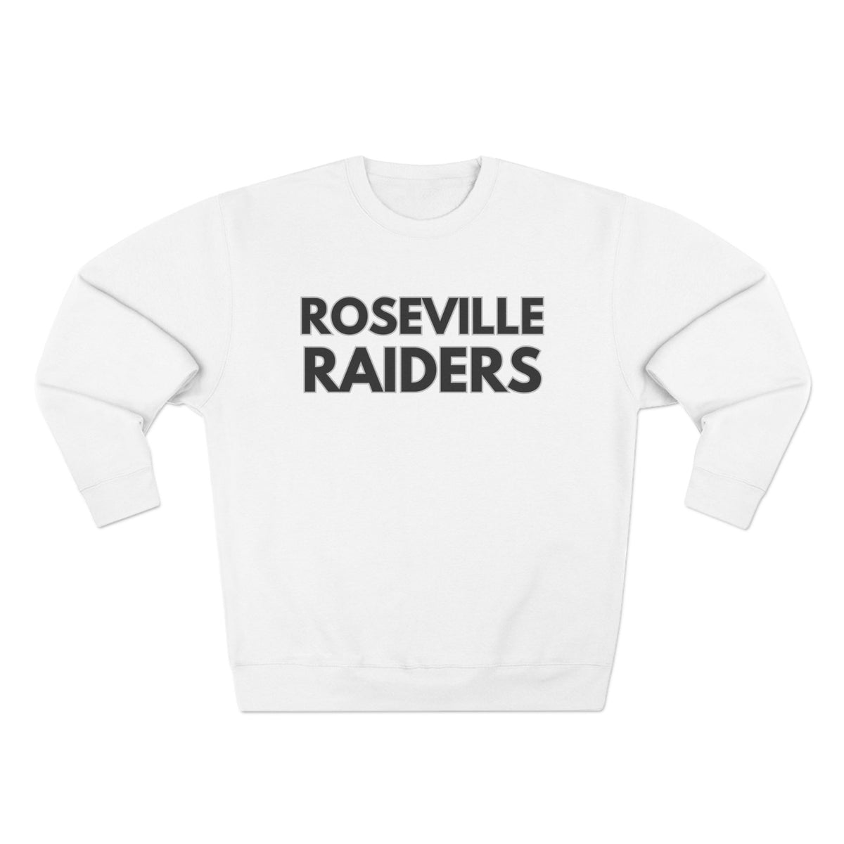 Roseville Raiders Unisex Crewneck Sweatshirt with Minimalist Design