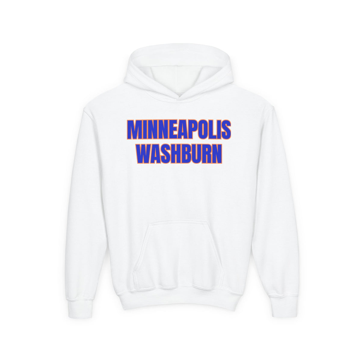 Minneapolis Washburn Youth Hoodie - Cozy Heavy Blend Sweatshirt for Trends & School Spirit