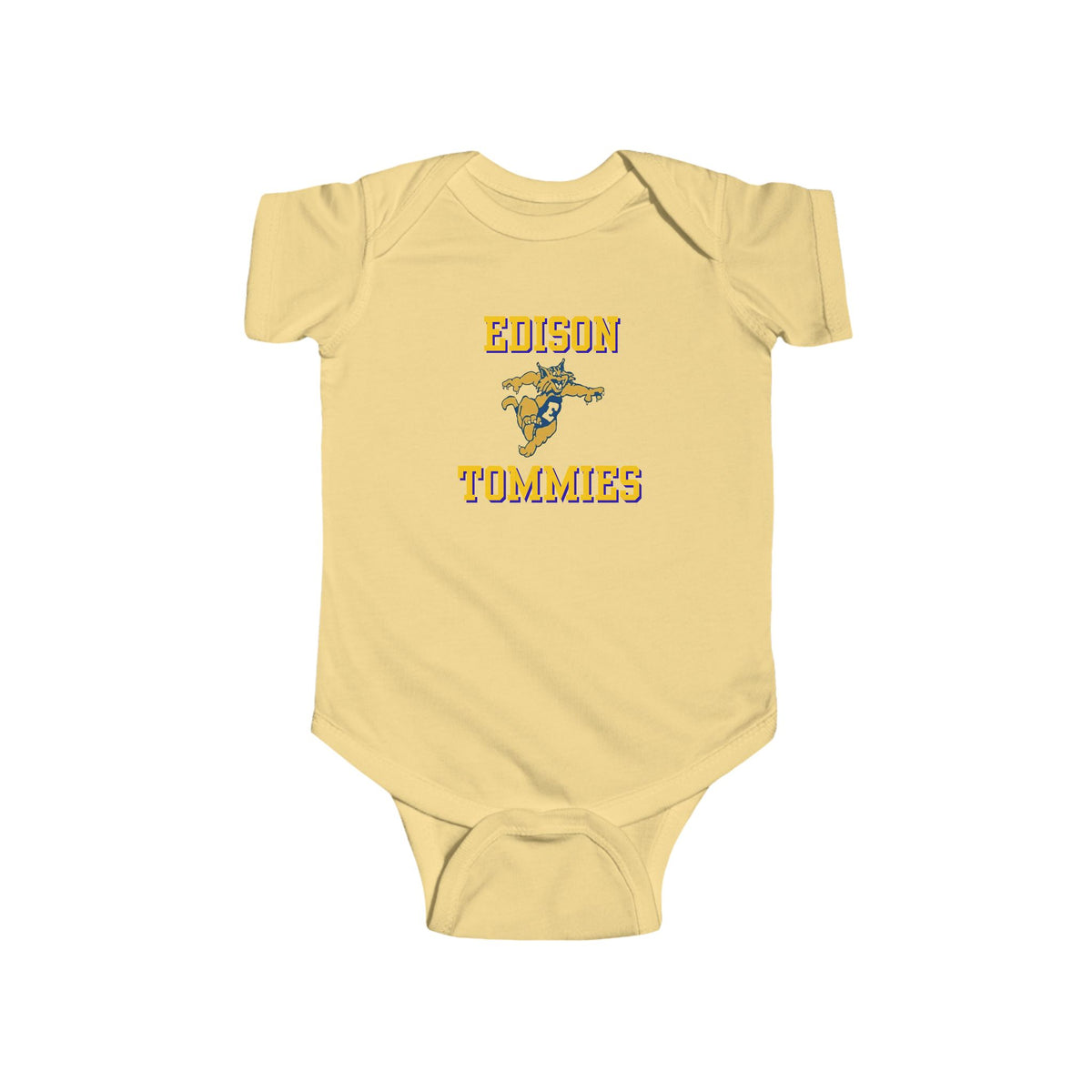 Minneapolis Edison Tommies Baby Bodysuit - Cute Infant Jersey Outfit