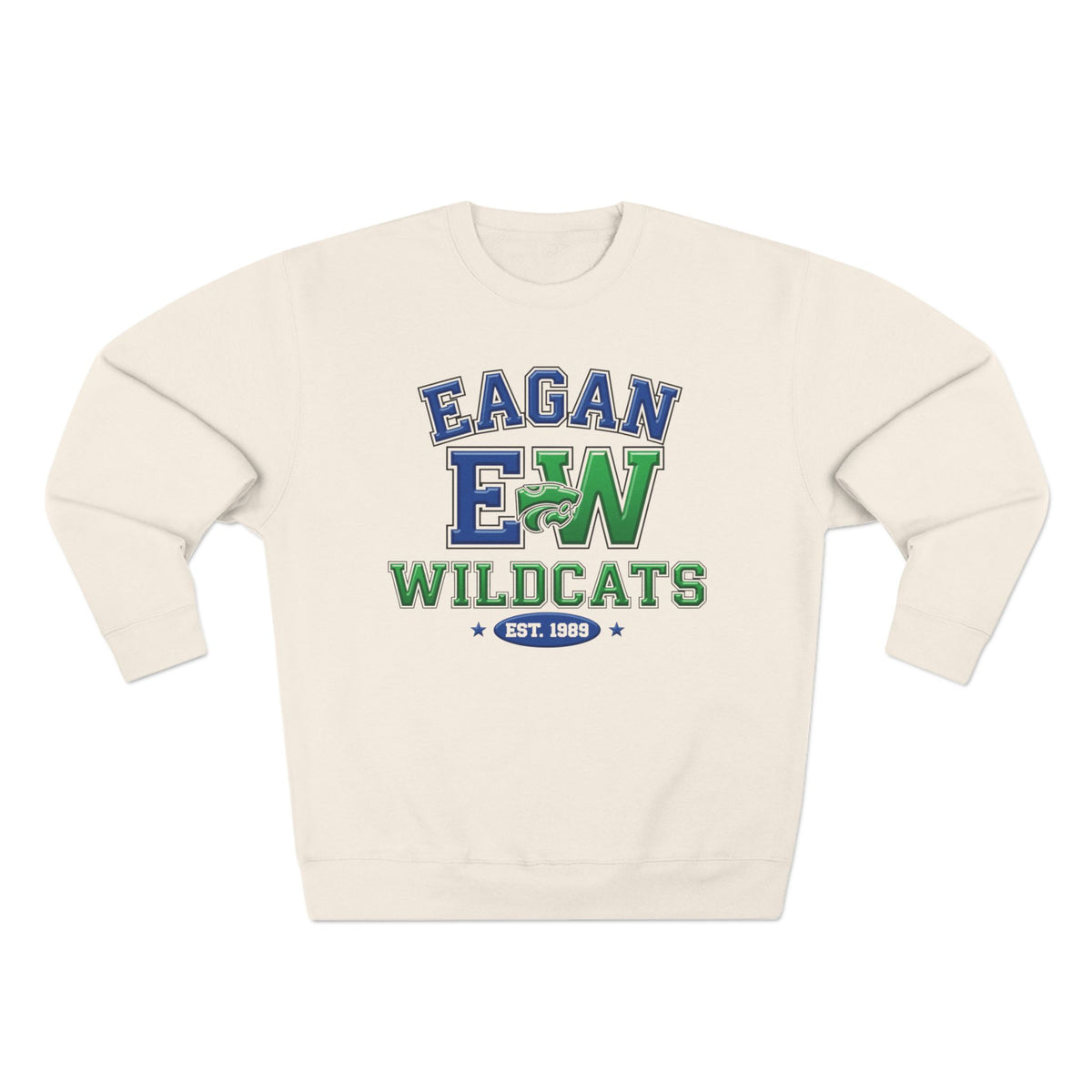 Eagan EV Wildcats Est. 1899 Crewneck Sweatshirt