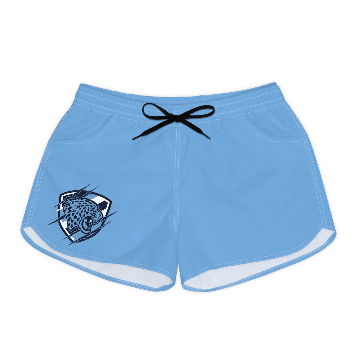 Bloomington Jefferson Jaguars Light Blue Women's Casual Shorts