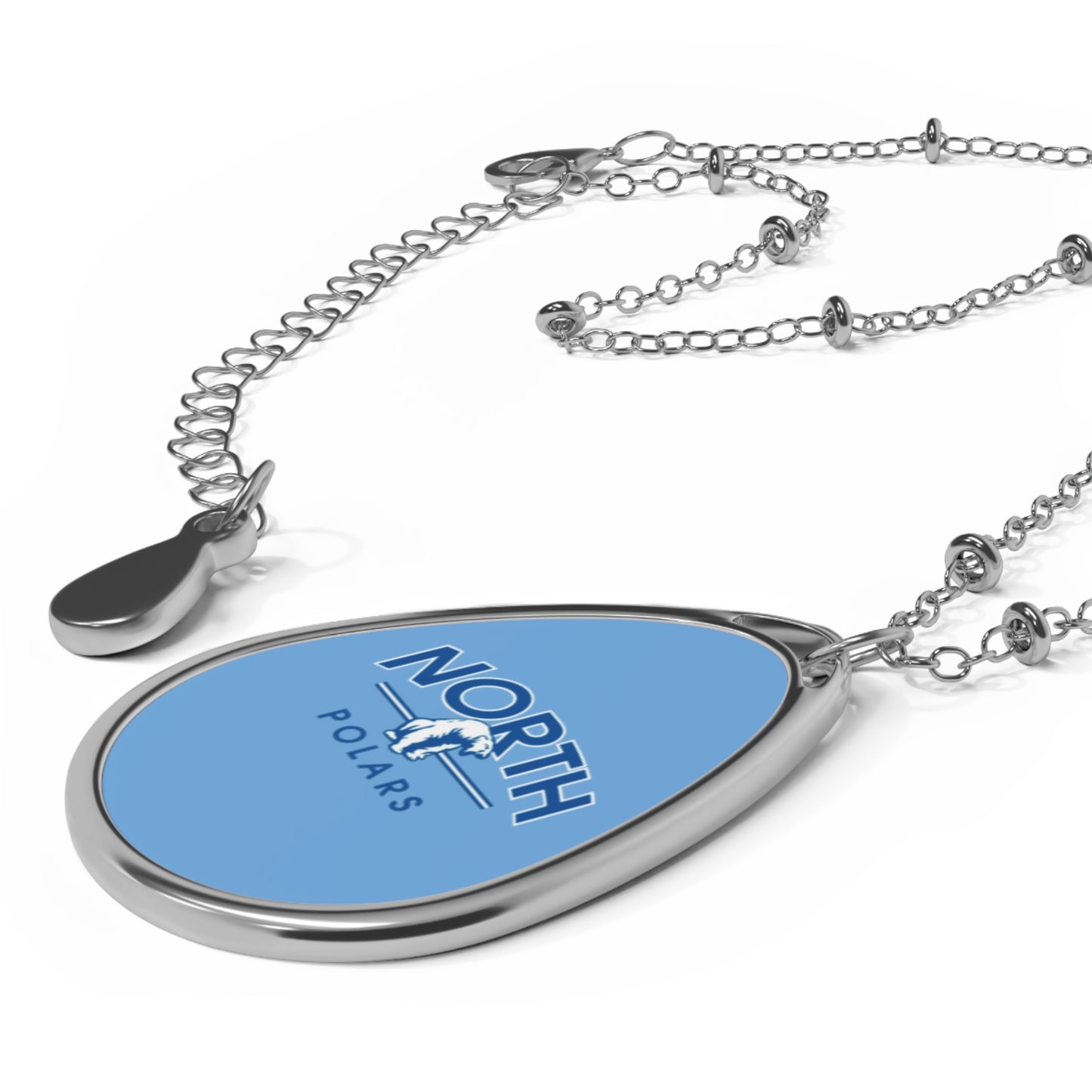 Minneapolis North Polars Elegant Oval Necklace