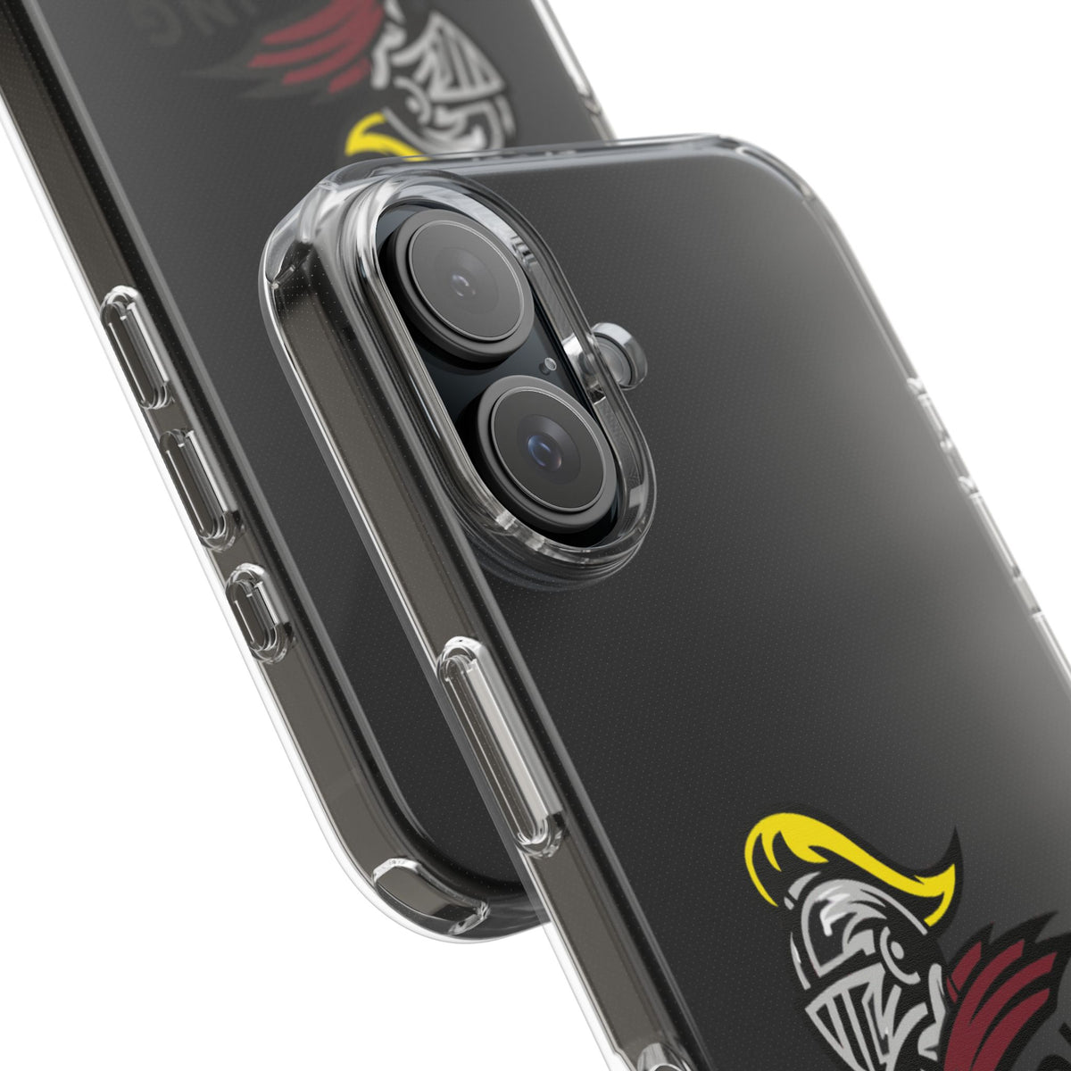Clear Phone Case with Harding Logo