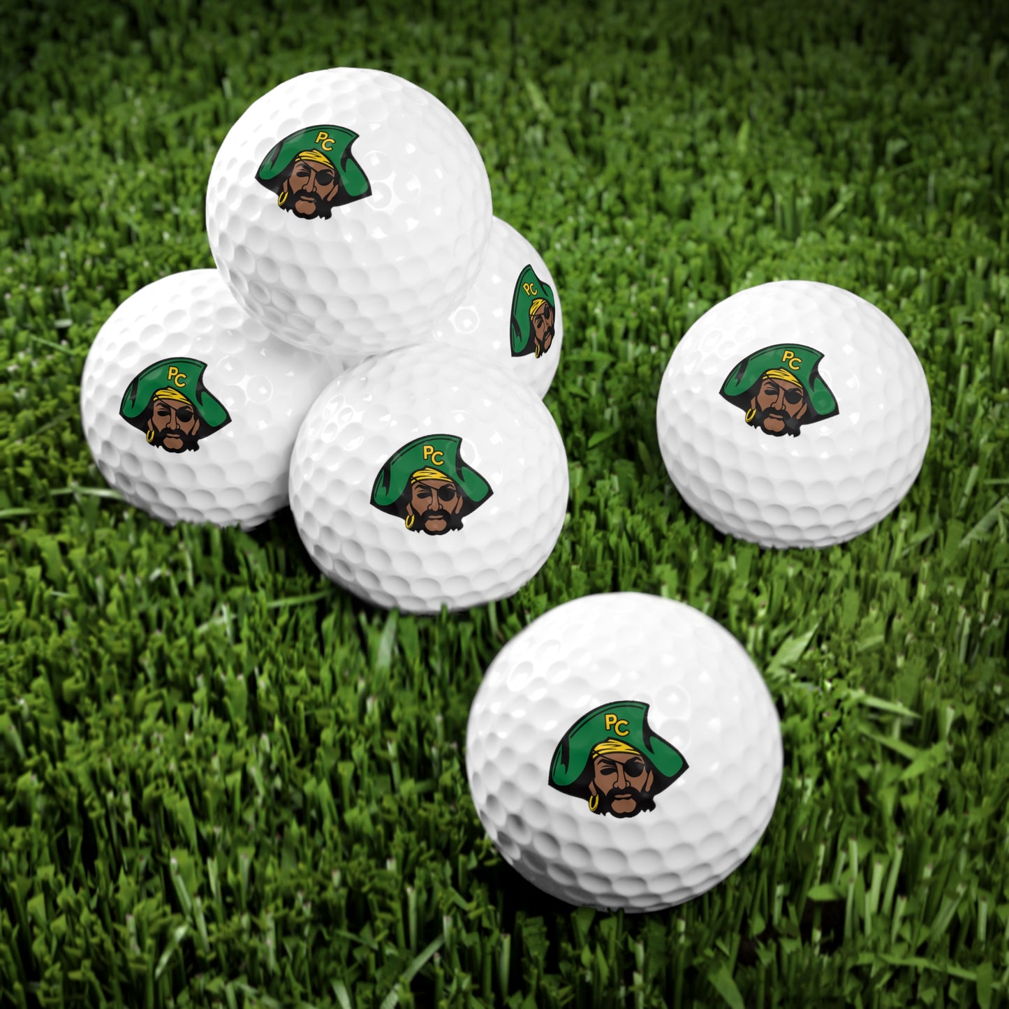 Park Center Pirates Golf Balls - Set of 6