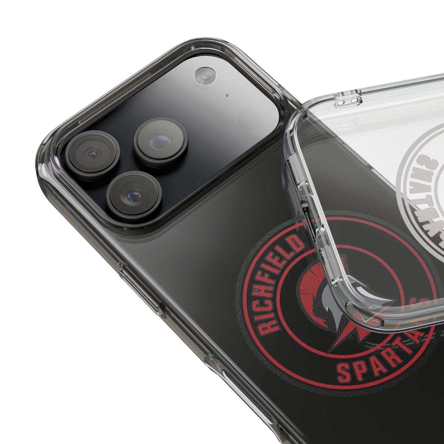 Richfield Spartans Clear Phone Case - Durable Phone Protection for Everyday Use