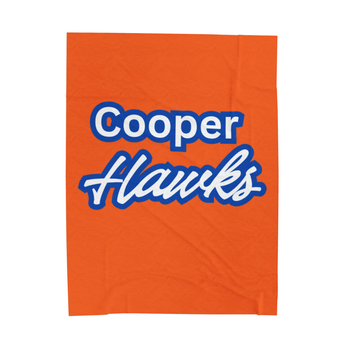 Robbinsdale Cooper Hawks Cozy Velveteen Plush Blanket – Perfect for Sports Fans & Gifts