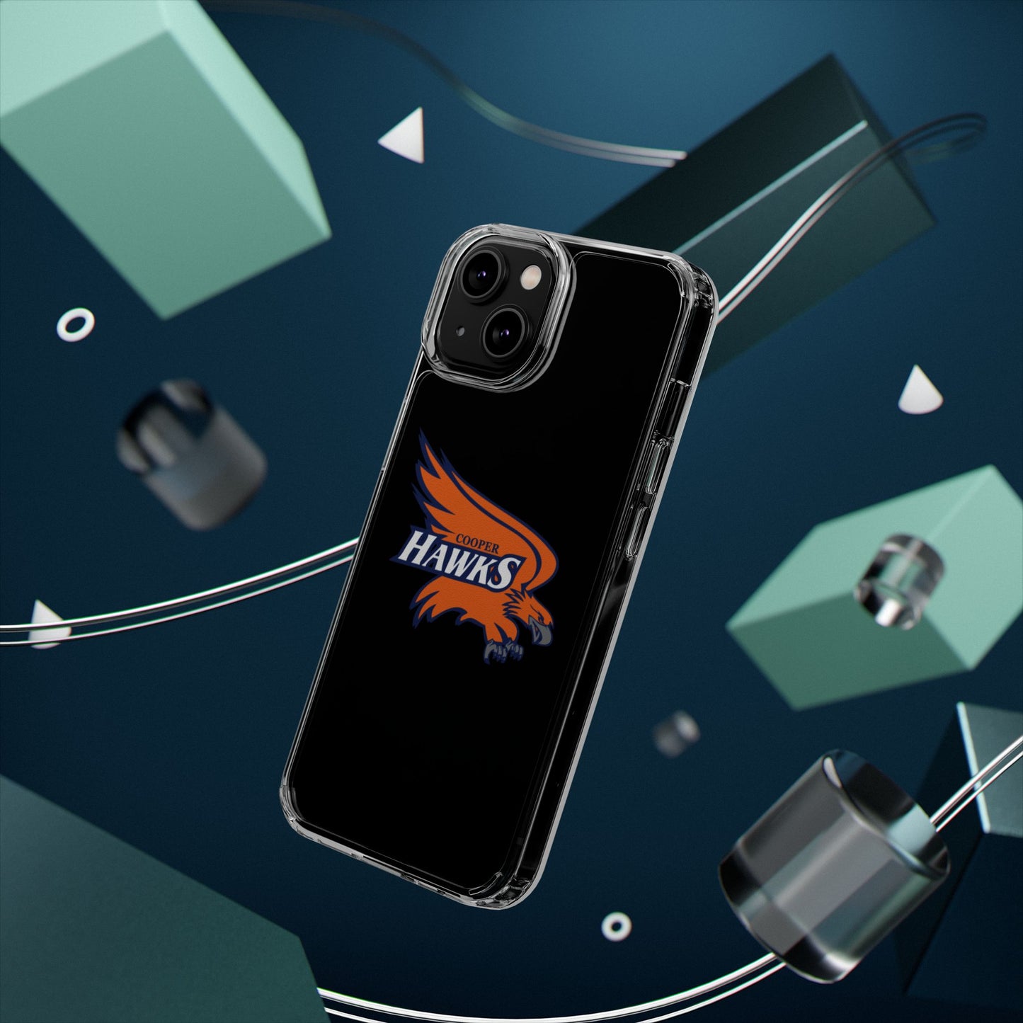Robbinsdale Cooper Hawks Clear Phone Case - Stylish & Durable Protection