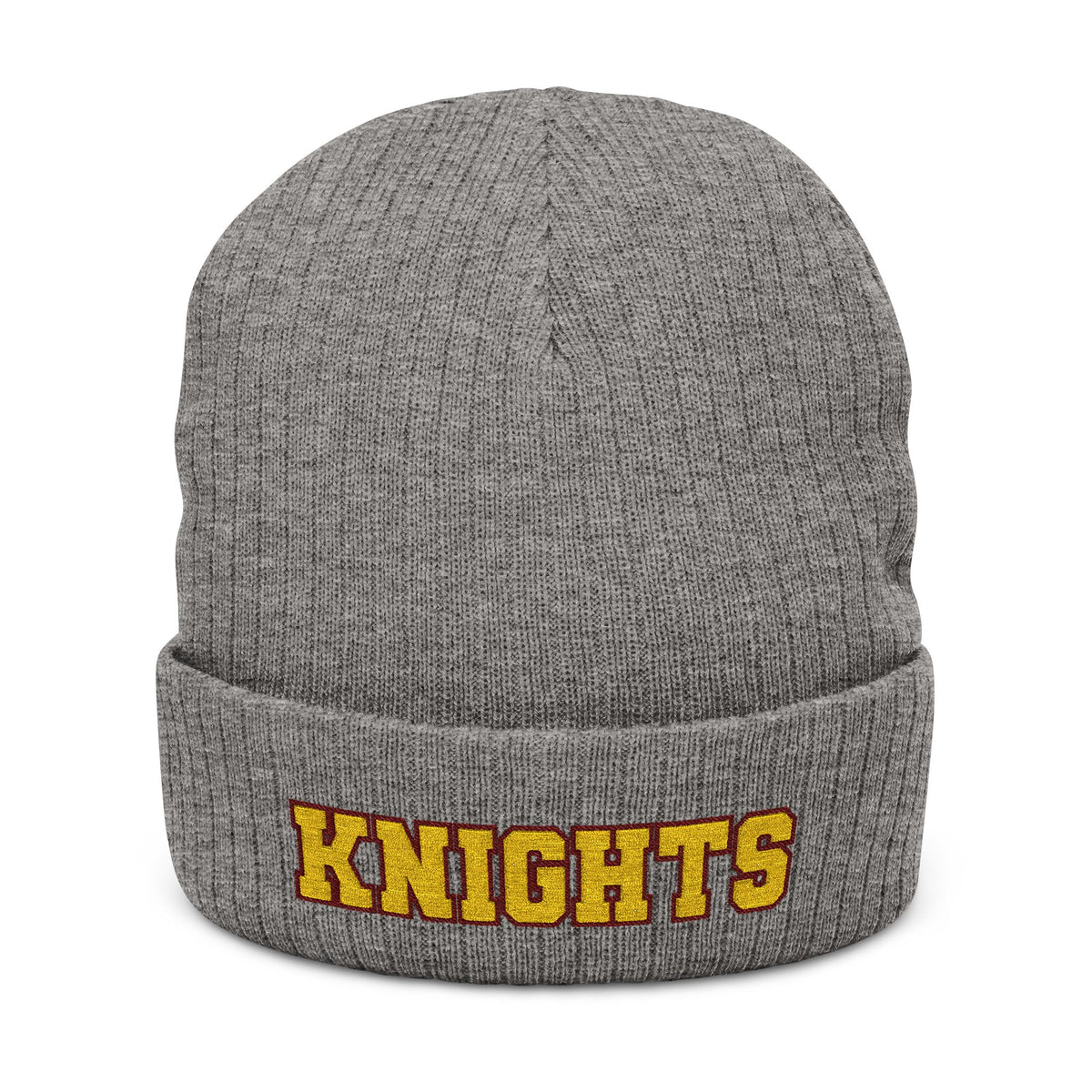 Irondale Knights Embroidered Ribbed Knit Beanie