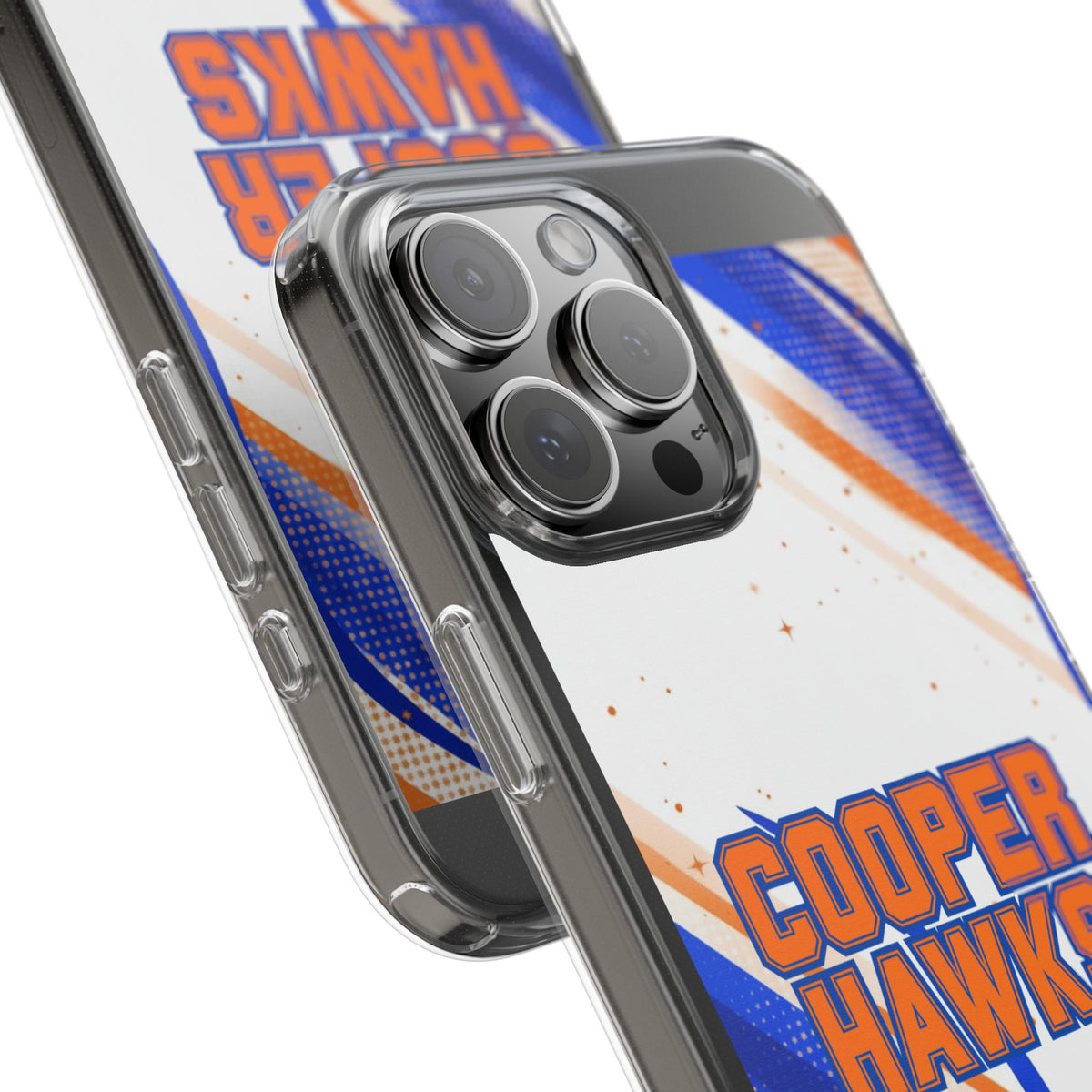 Robbinsdale Cooper Hawks Clear Phone Case - Stylish & Durable Protection