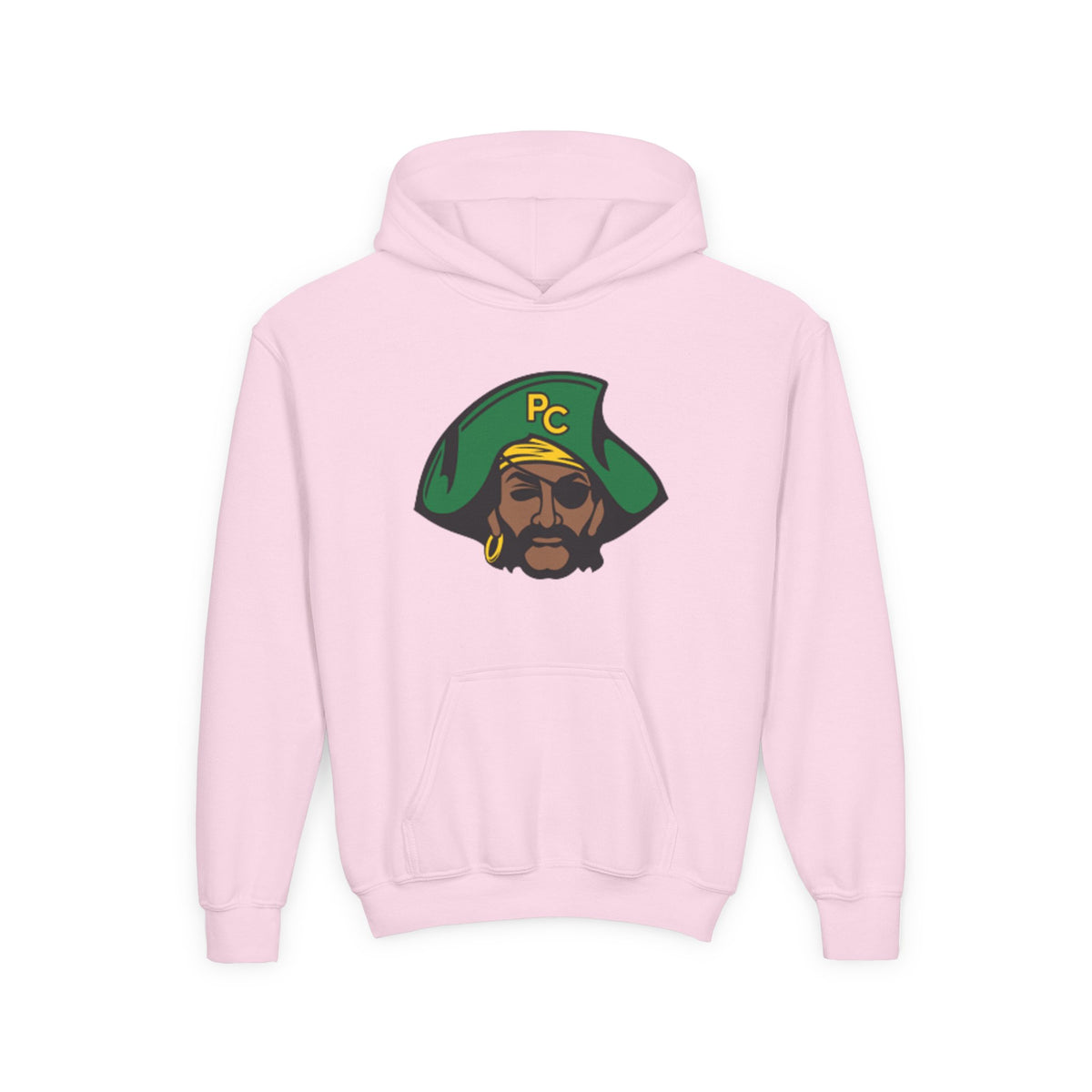 Youth Park Center Pirates Hoodie - Cozy Heavy Blend Sweatshirt for Kids