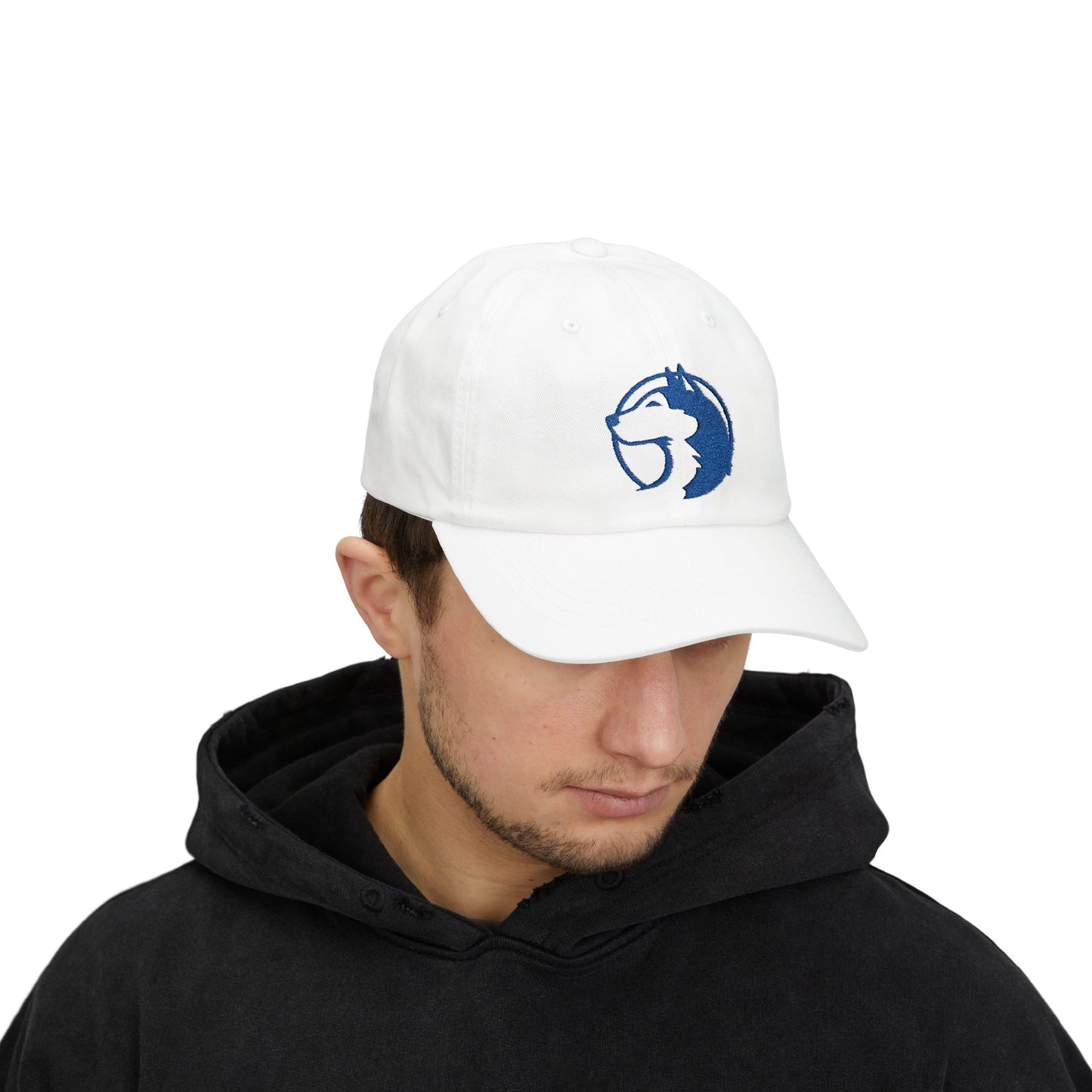 Saint Anthony Huskies Cap - Casual Adjustable Hat for Outdoor Adventures