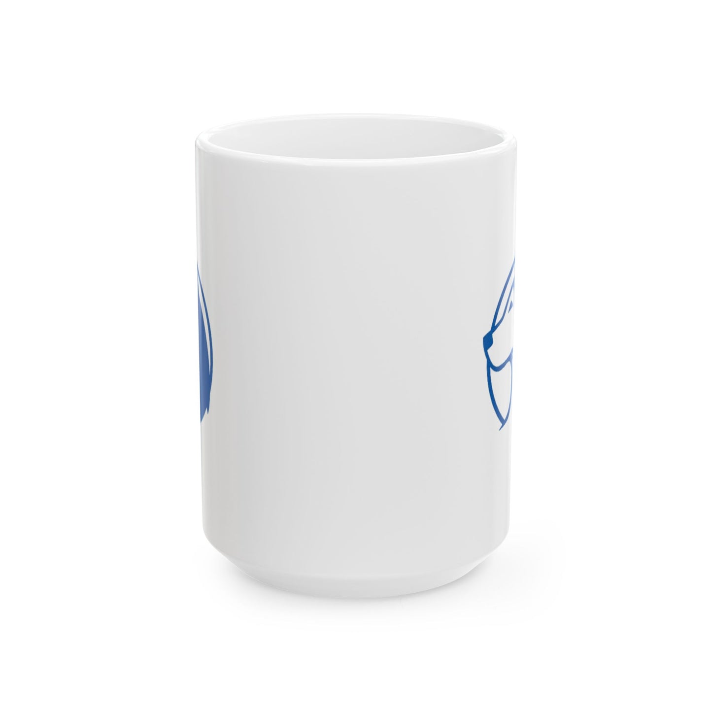 Saint Anthony Huskies Ceramic Mug - Perfect for Coffee Lovers
