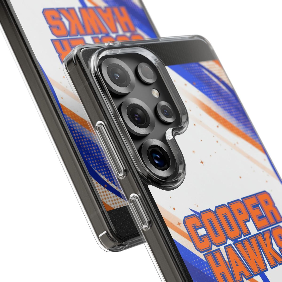 Robbinsdale Cooper Hawks Clear Phone Case - Stylish & Durable Protection