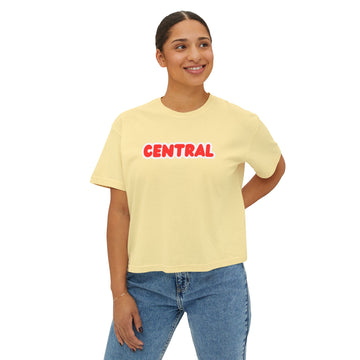 Saint Paul Central Minutemen Casual Women's Boxy Tee