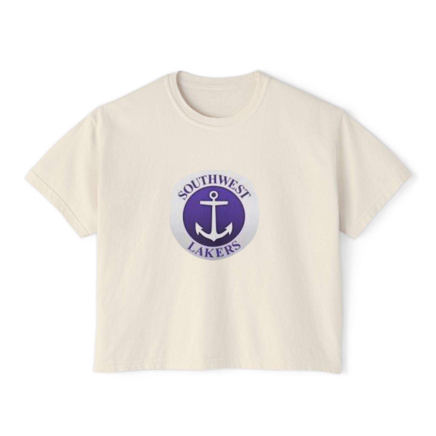 Minneapolis Southwest Lakers Women's Boxy Tee - Casual Summer Vibe