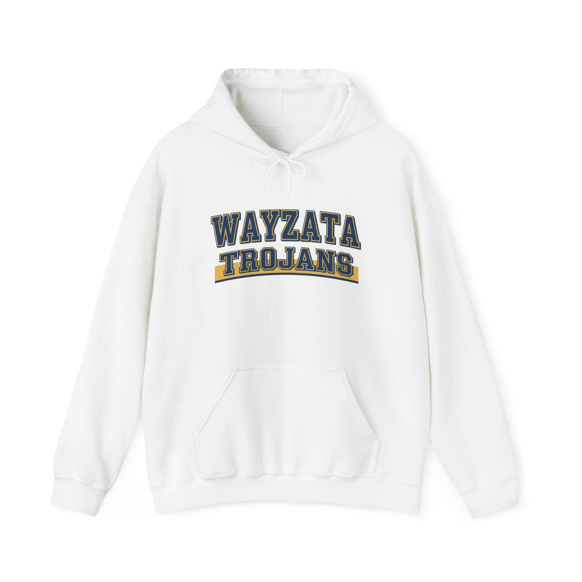 Wayzata Trojans Block Hoodie