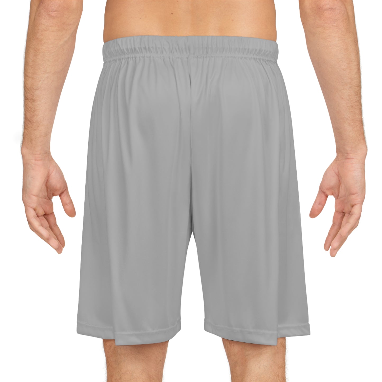 Saint Paul Humboldt Hawks Grey Men's Basketball Shorts