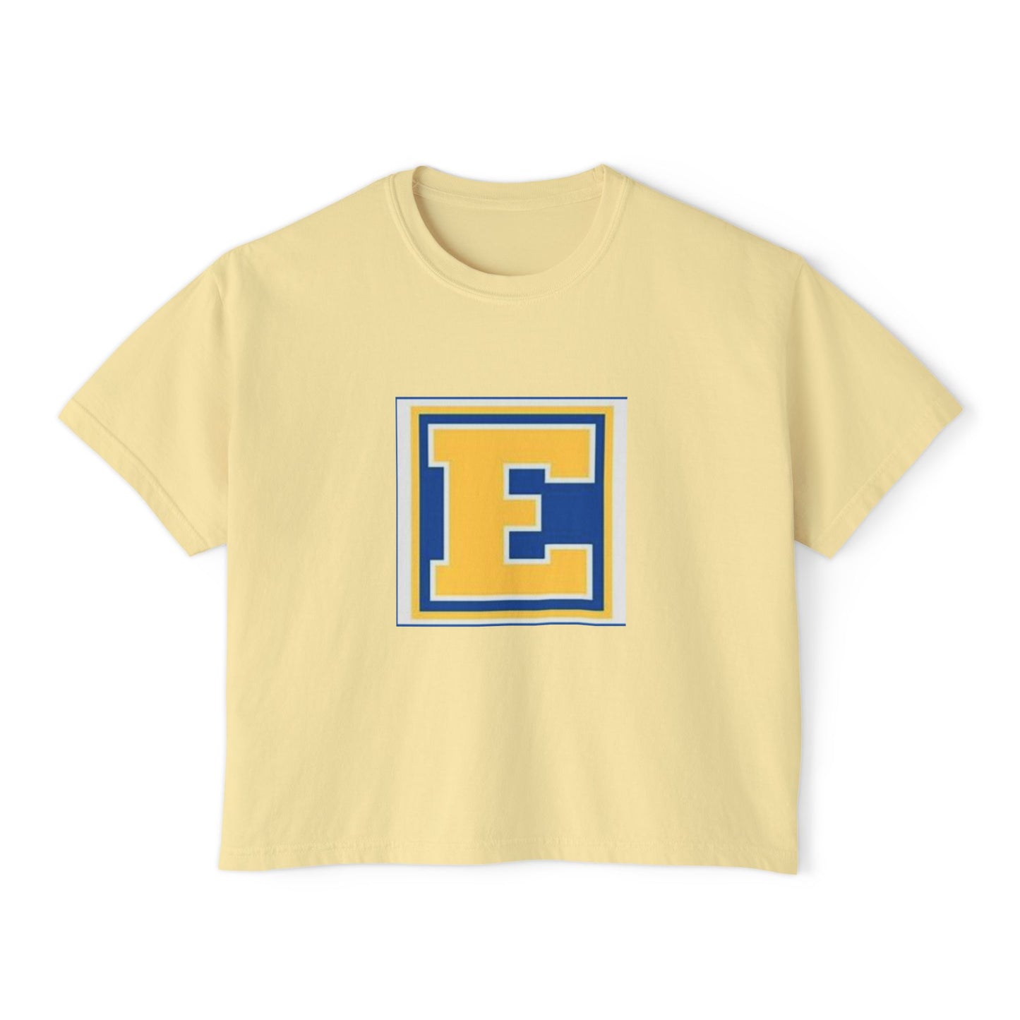 Minneapolis Edison Tommies Casual Boxy Tee - Trendy Women's Top