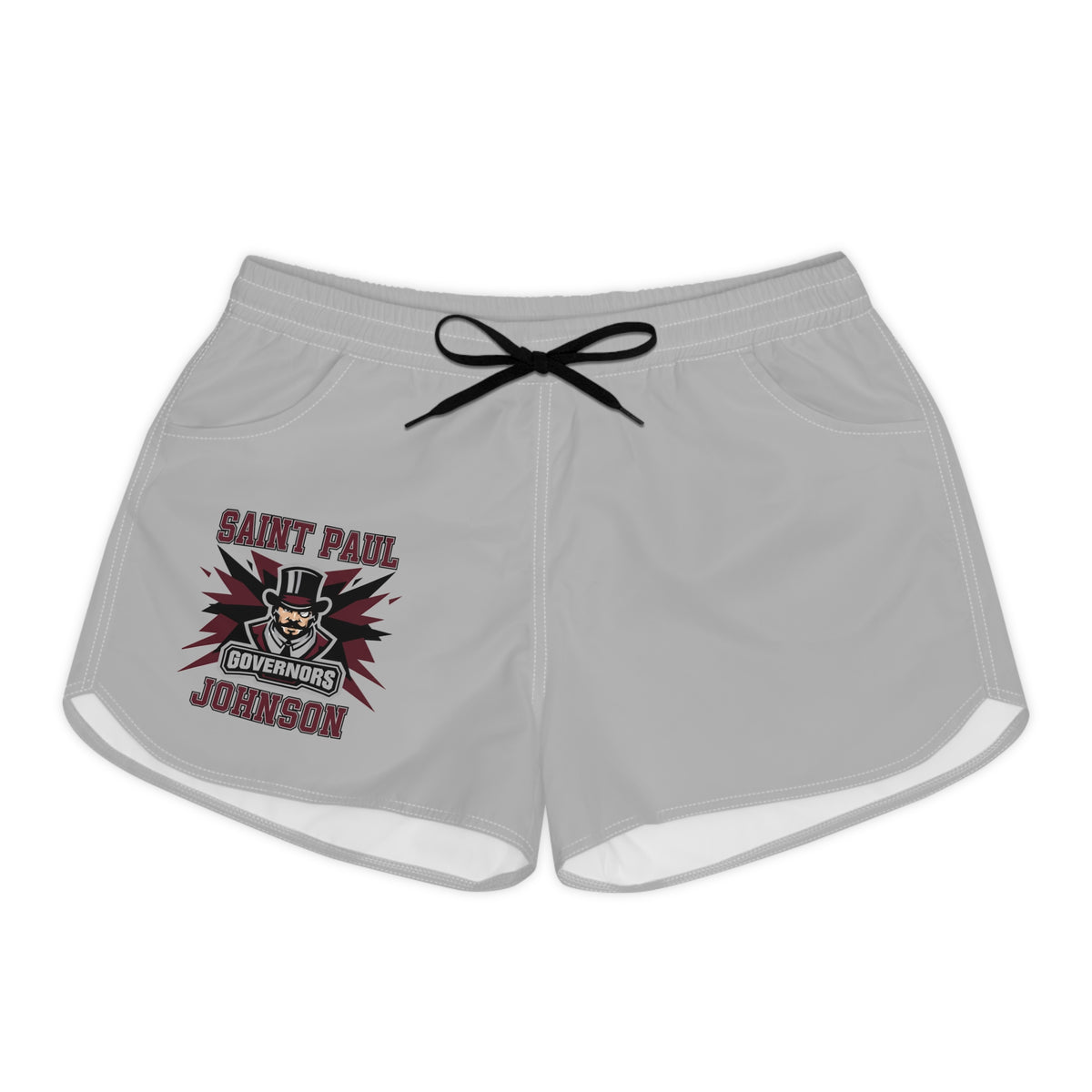 Saint Paul Johnson Governors Women's Grey Casual Shorts