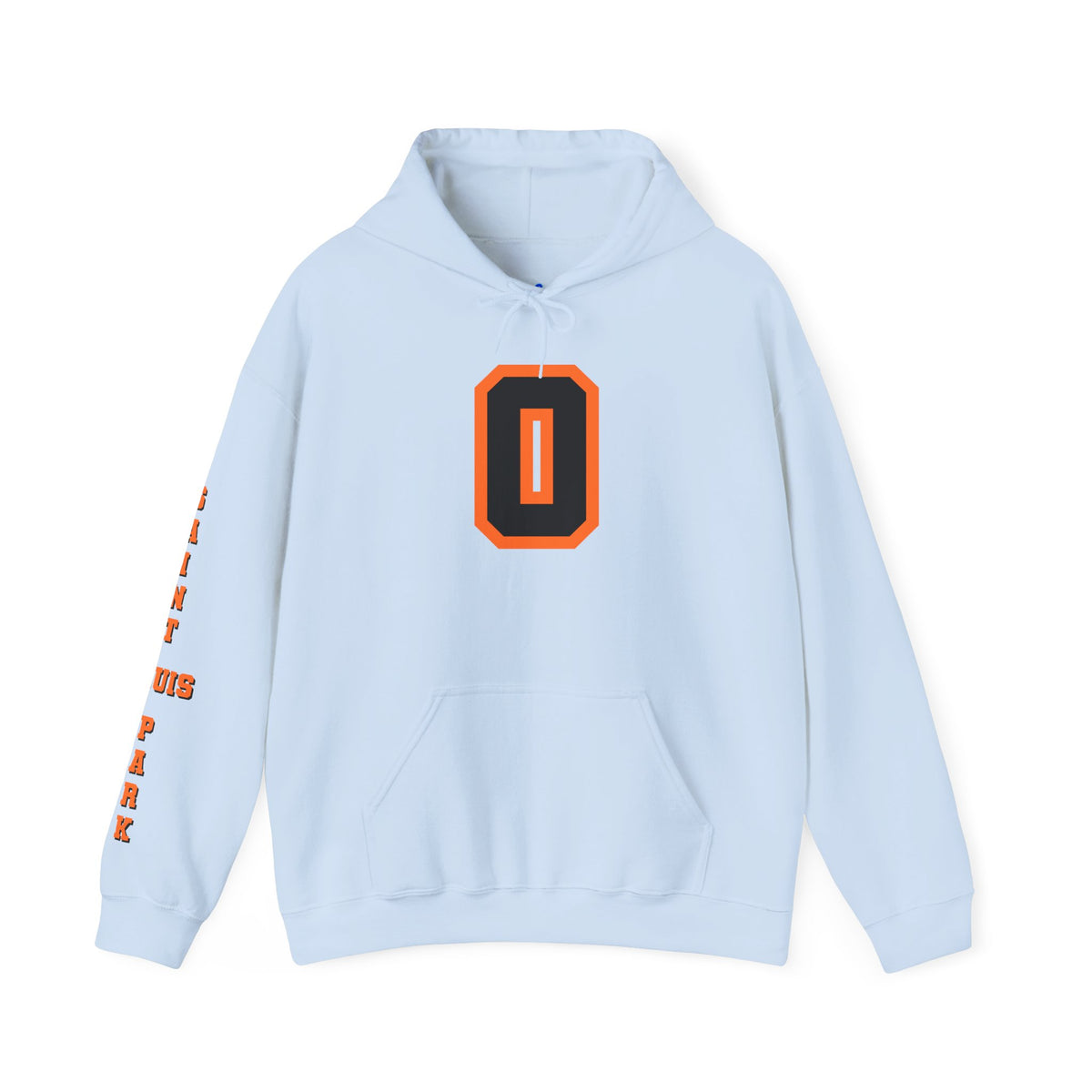 Saint Louis Park '0' Varsity Hoodie — Minimal Athletic Letterman Pullover