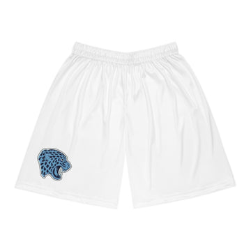 Bloomington Jefferson Jaguars White Basketball Shorts for Sports Enthusiasts