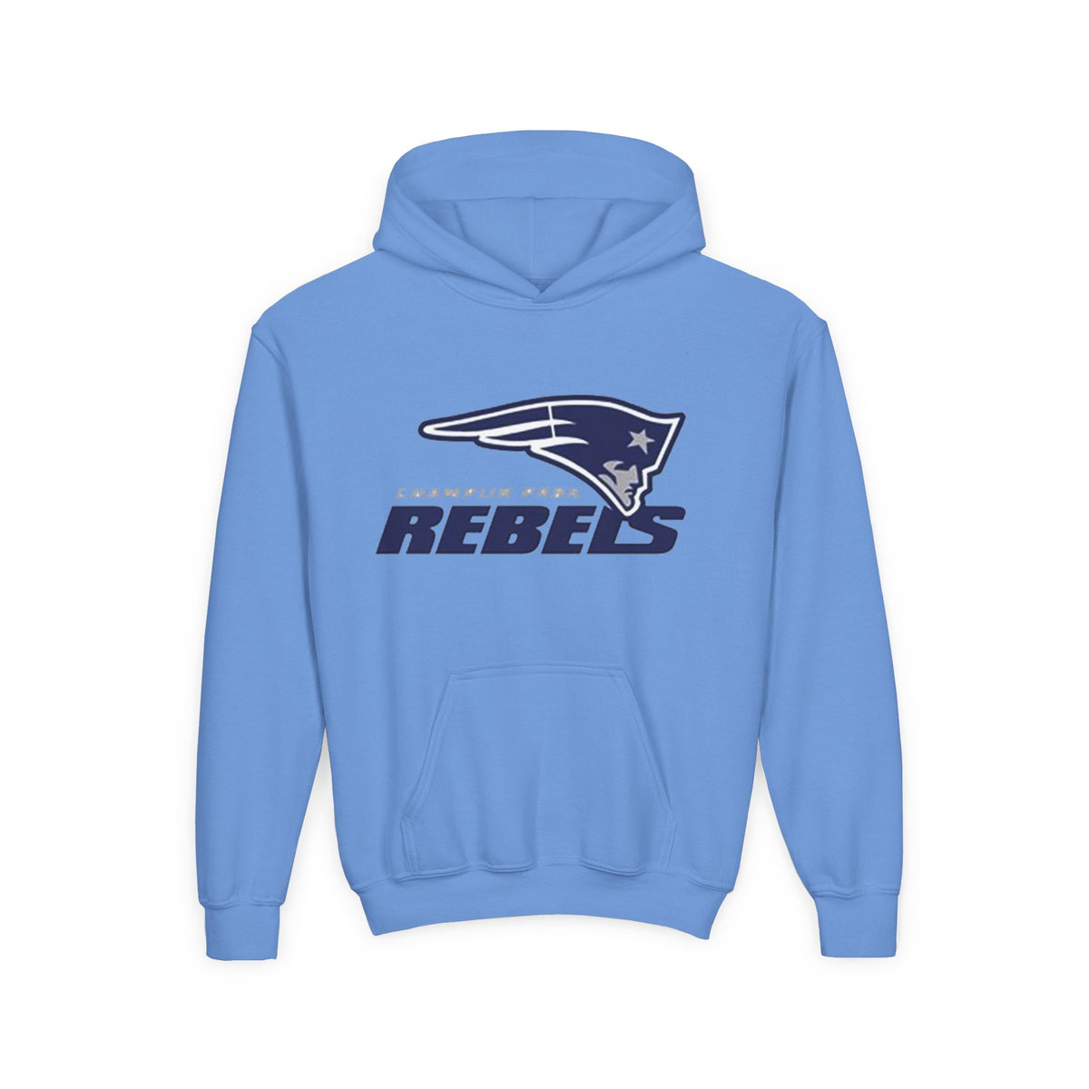 Champlin Park Rebels Youth Sporty Hoodie, Perfect for Casual Wear