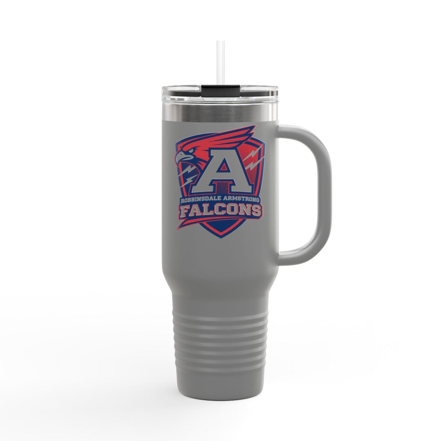 Robbinsdale Armstrong Falcons Insulated Travel Mug - 40 oz with Custom Design