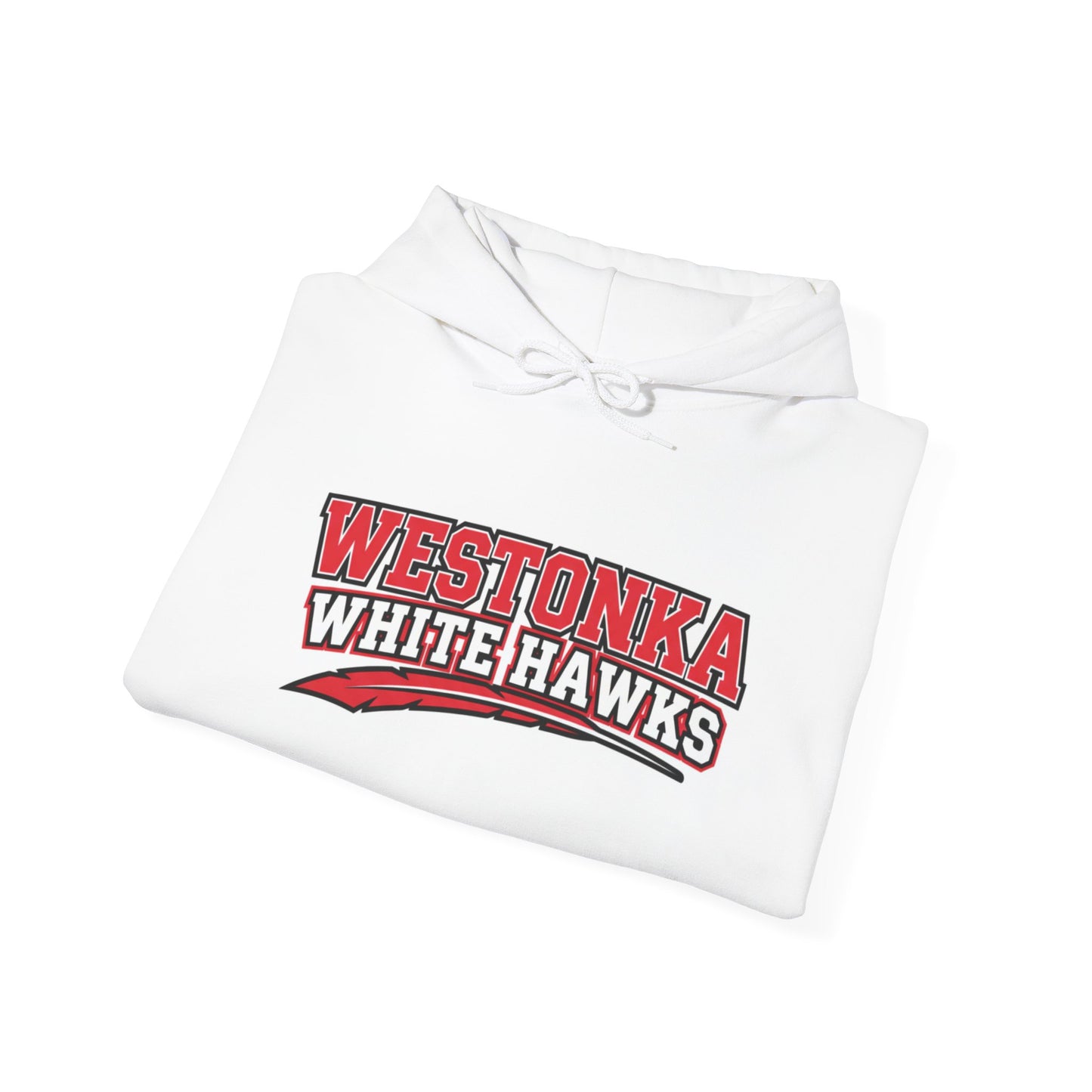 Mound Westonka White Hawks Block Sweatshirt