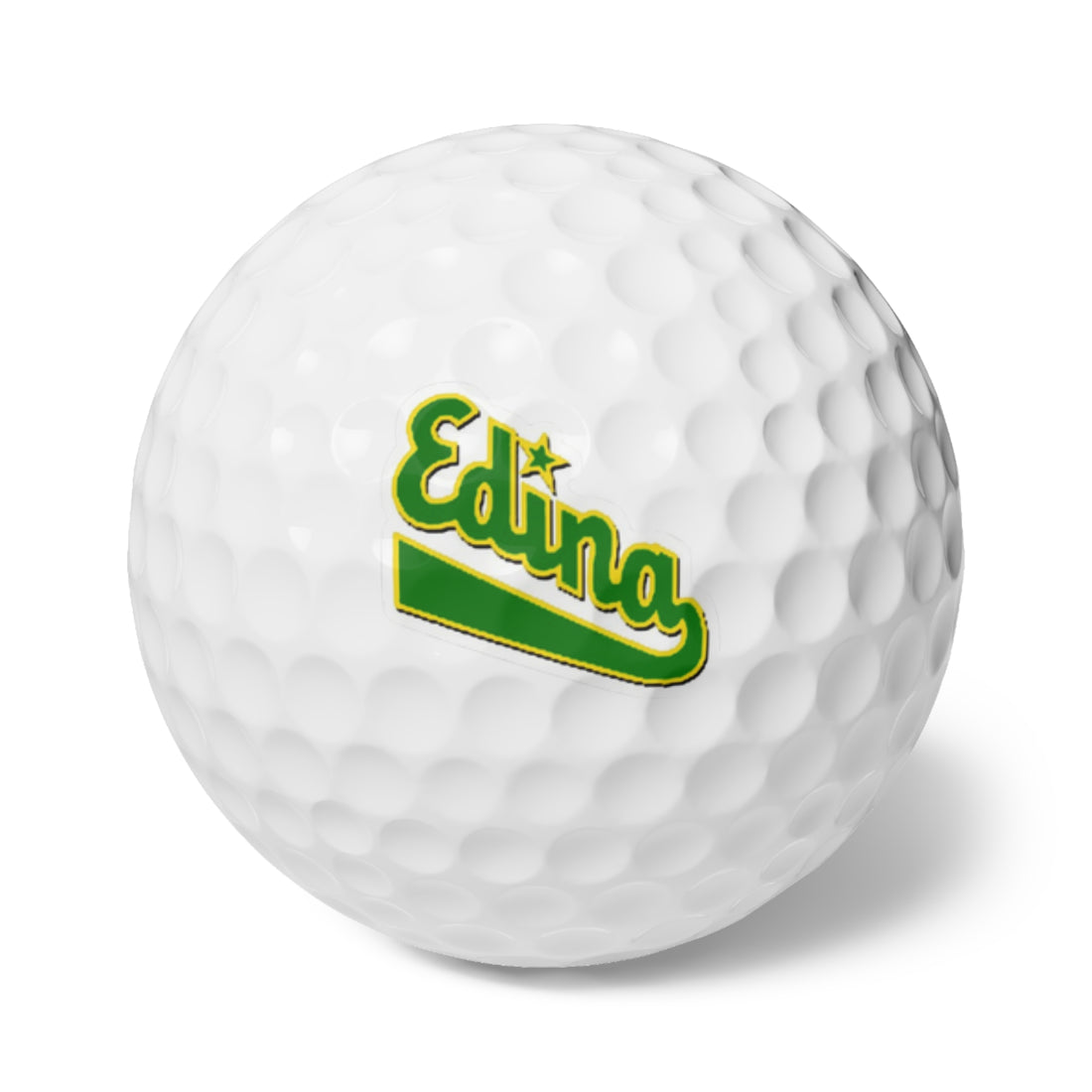 Edina Golf Balls - Set of 6 for Golf Enthusiasts
