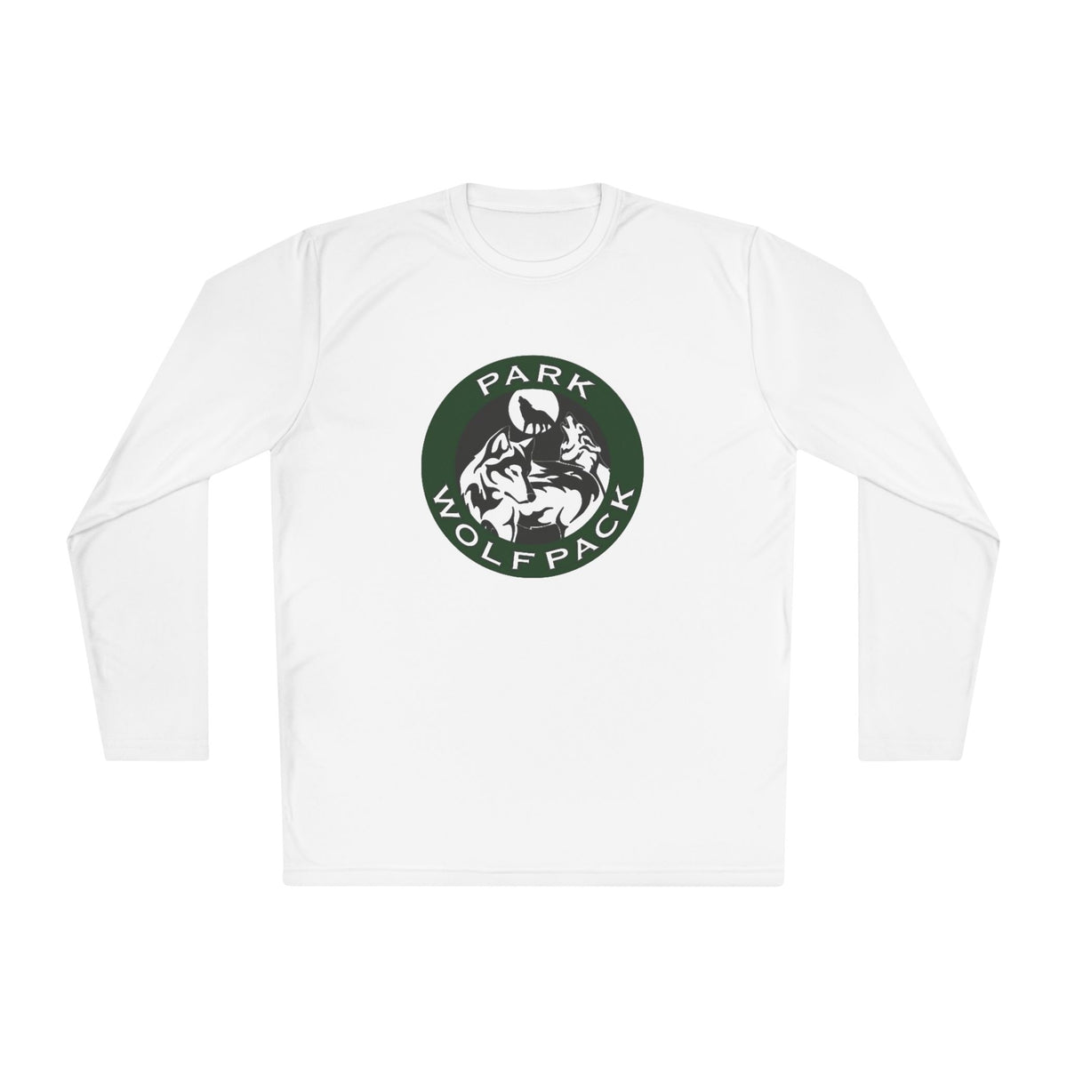 Unisex Lightweight Long Sleeve Tee - Park Wolfpack Design