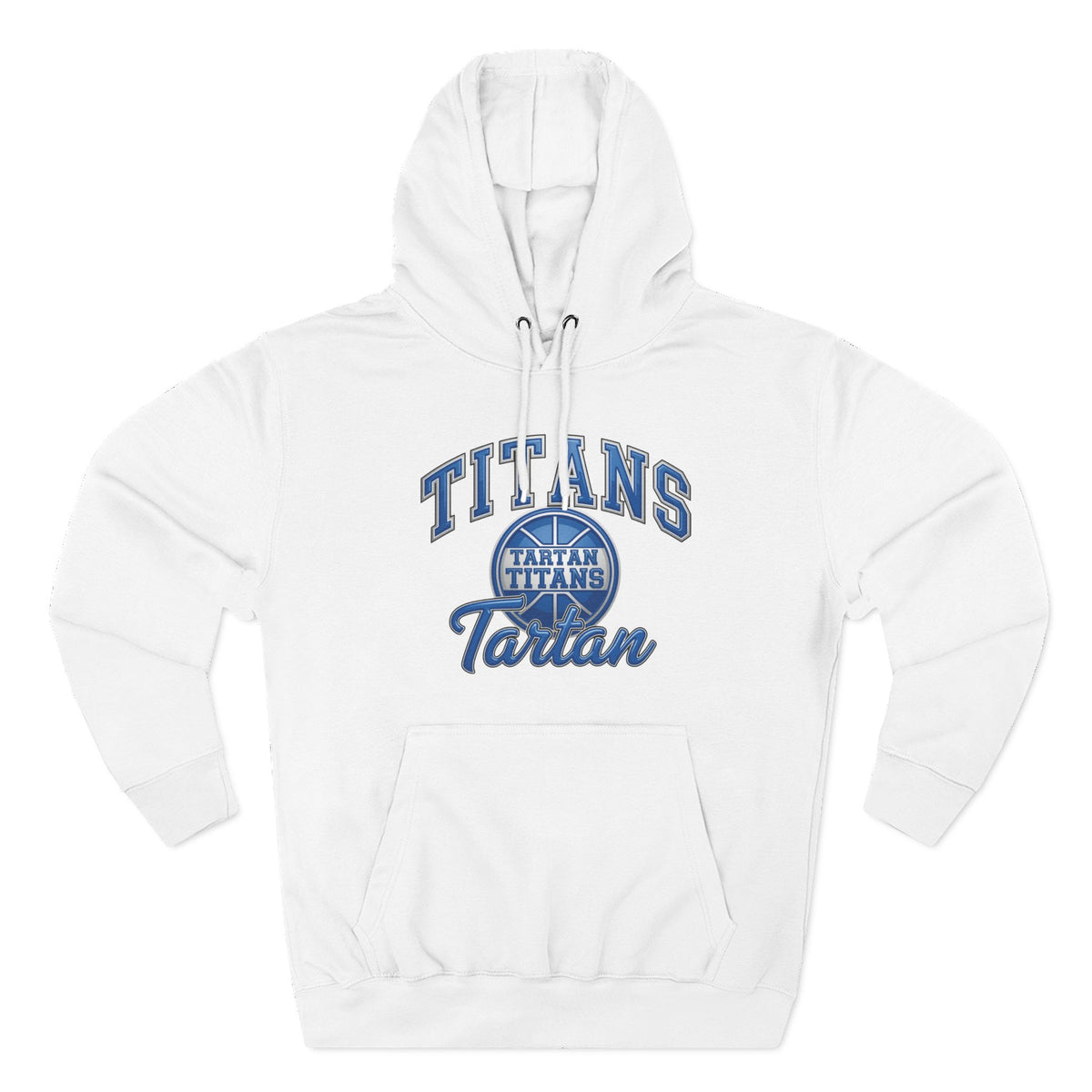 TITANS Tartan Team Spirit Fleece Hoodie