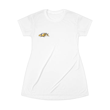 Bloomington Kennedy Eagles White T-Shirt Dress