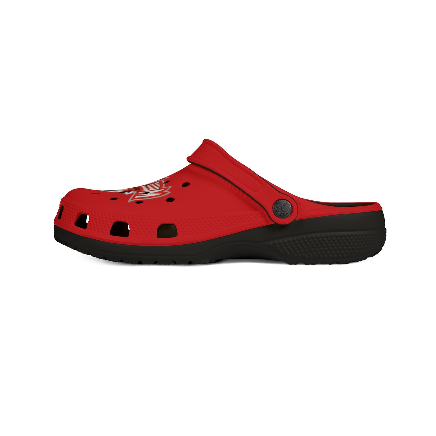 Mound Westonka White Hawks Stylish EVA Foam Rubber Clogs