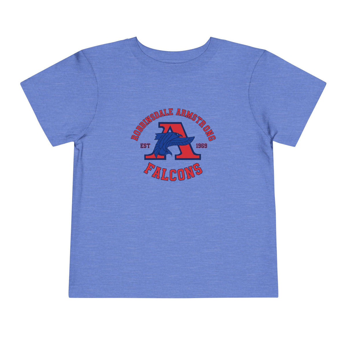 Armstrong Falcons Toddler Tee — Retro School Mascot Short Sleeve