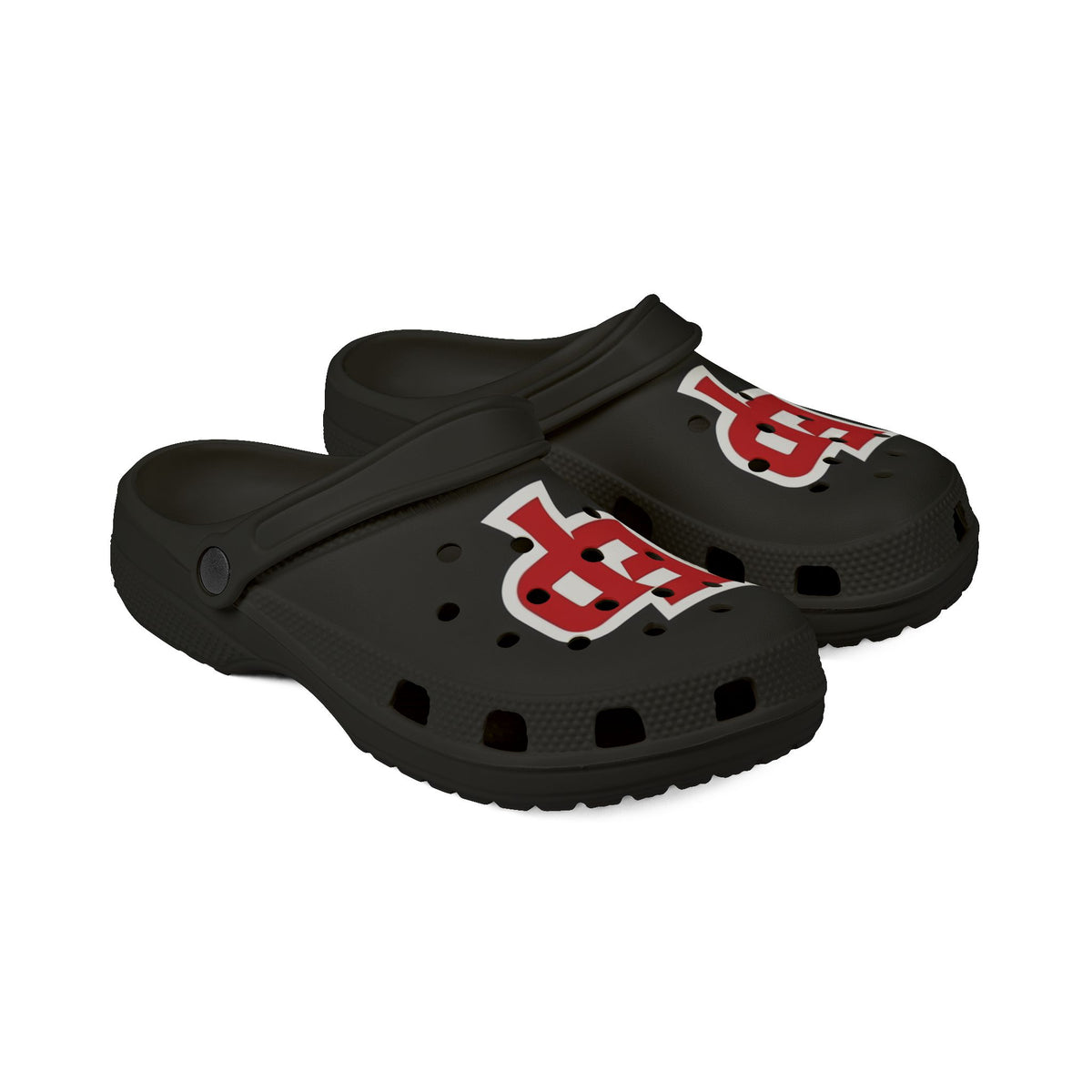 Eden Prairie Eagles Black Stylish EVA Foam Rubber Clogs