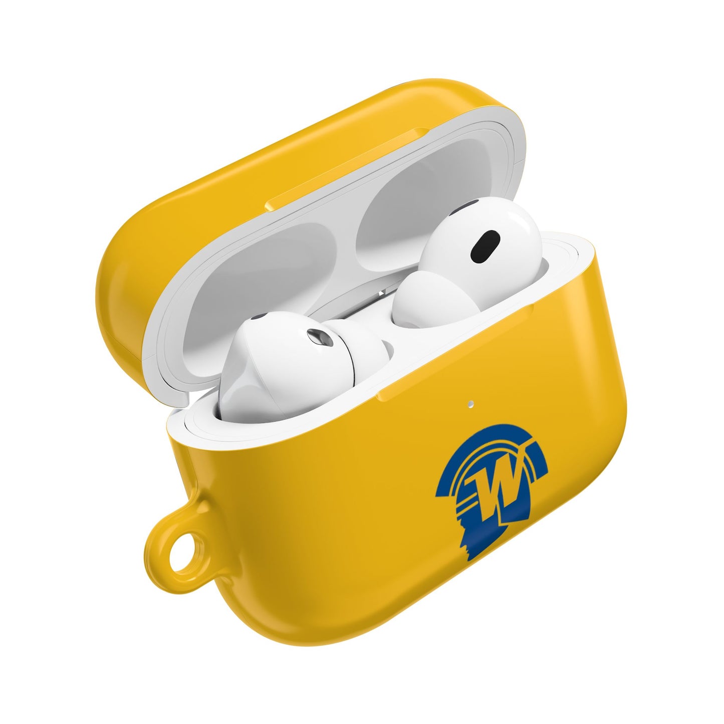 Wayzata Trojans Yellow AirPod Case with Warrior Design | Perfect for Music Lovers & Students