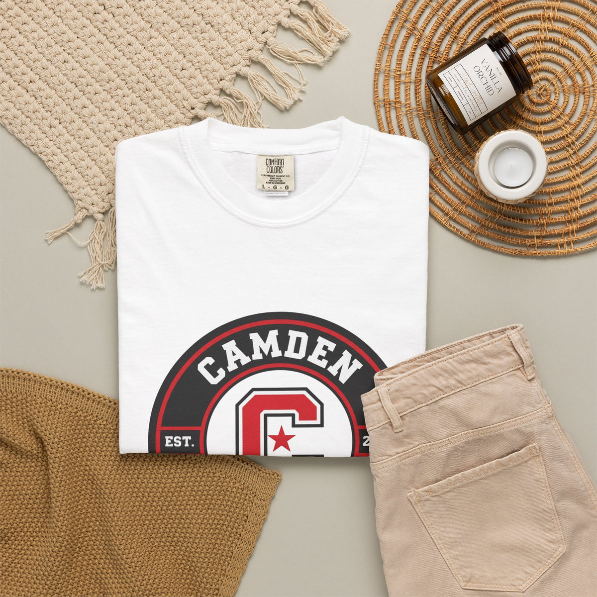 Minneapolis Camden Unisex Garment-Dyed T-Shirt