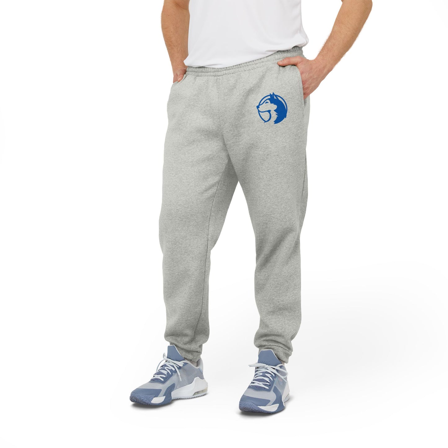 Saint Anthony Huskies Comfortable Adidas Unisex Fleece Joggers for Everyday Wear
