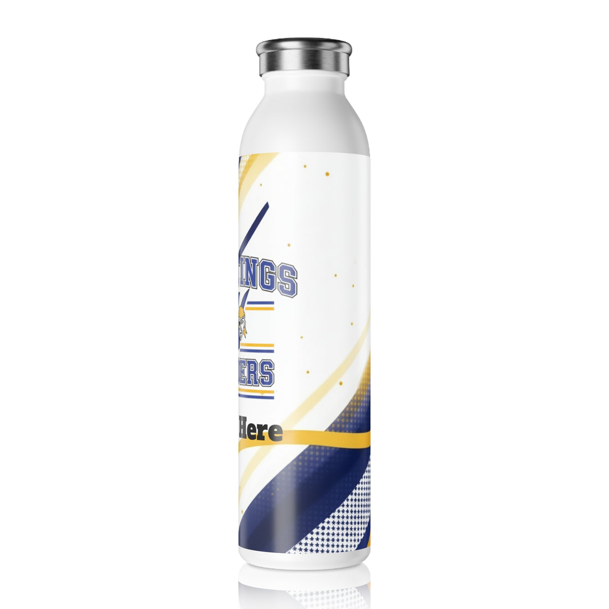 Hastings Raiders Slim Water Bottle — Stainless Insulated Bottle