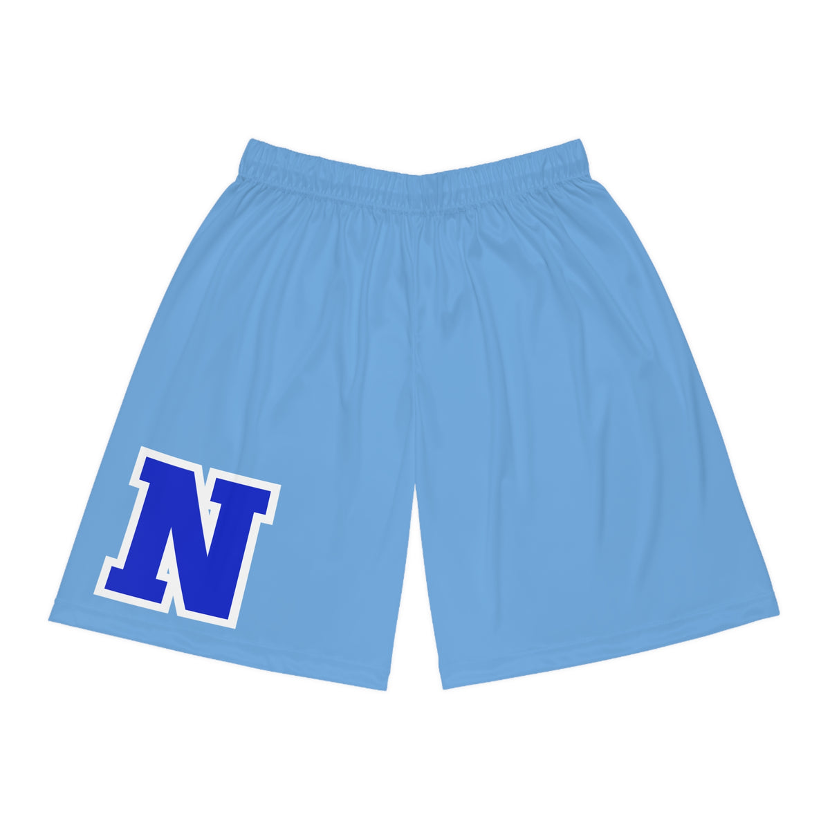 Minneapolis North Polars Light Blue Basketball Shorts - Comfortable Sportswear for Active Lifestyle