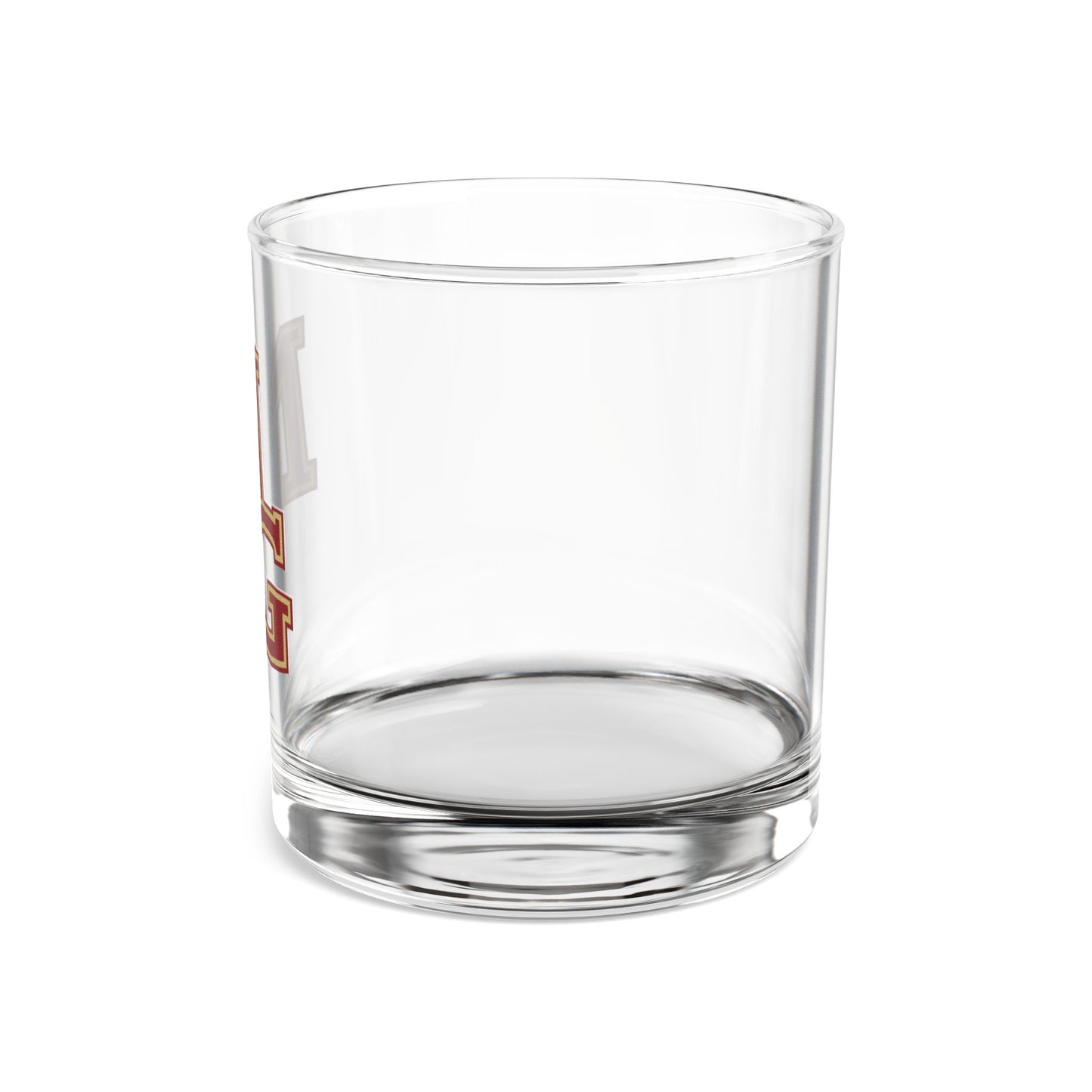 Maple Grove Crimson Rocks Glass - 10oz