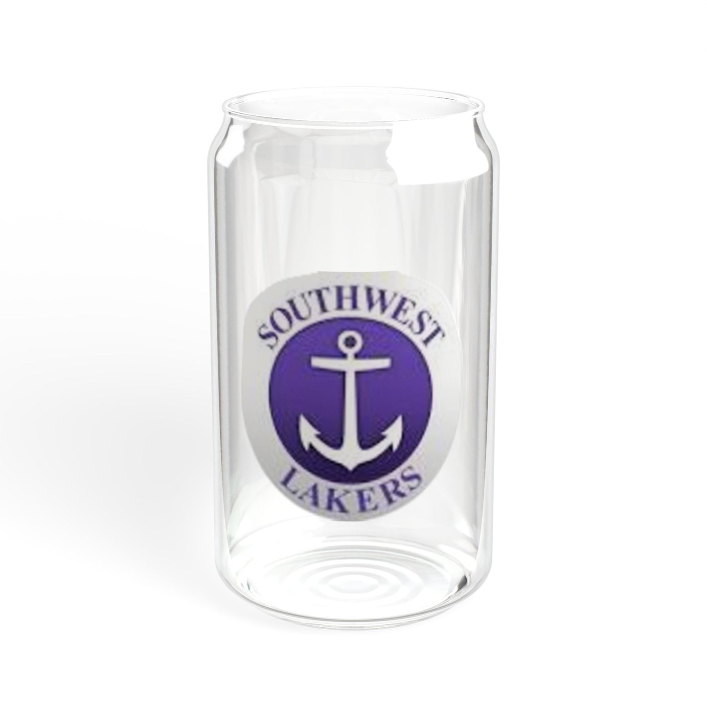 Minneapolis Southwest Lakers 16oz Sipper Glass - Eco-Friendly Drinkware for Events & Everyday Use