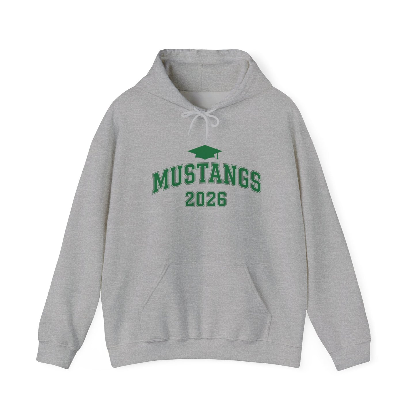 Mounds View Mustangs Class of 2026 Block Hoodie