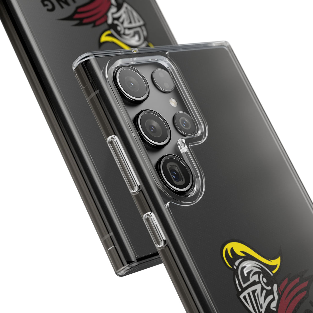 Clear Phone Case with Harding Logo