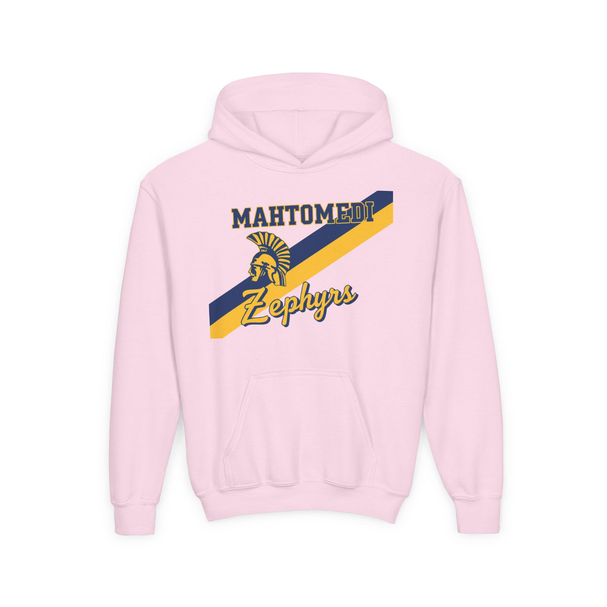 Mahtomedi Zephyrs Youth Hooded Sweatshirt - Comfortable, Casual College Spirit Wear