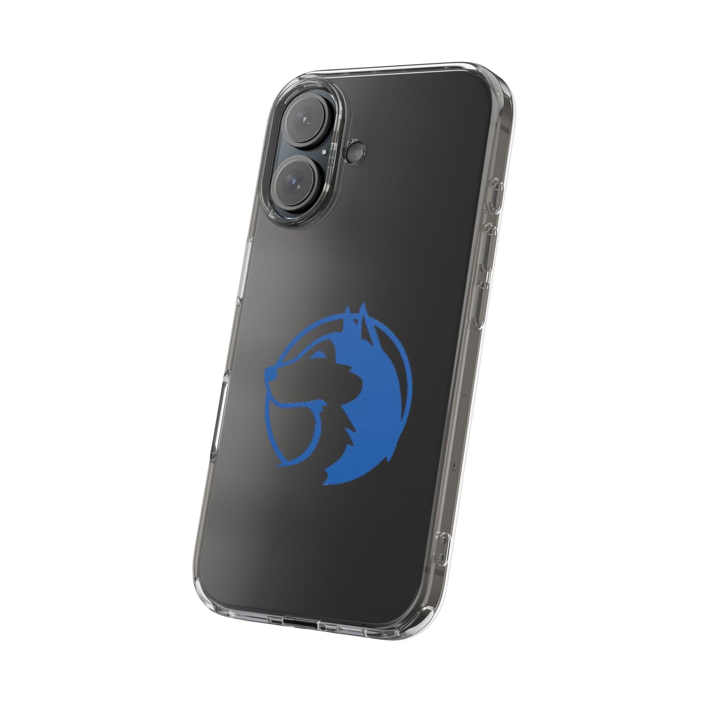 Saint Anthony Huskies Clear Phone Case