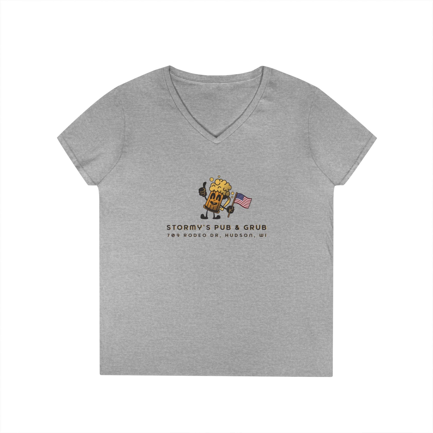 Women's V-Neck T-Shirt — "I Only Drink Beer 3 Days a Week: Yesterday, Today & Tomorrow"