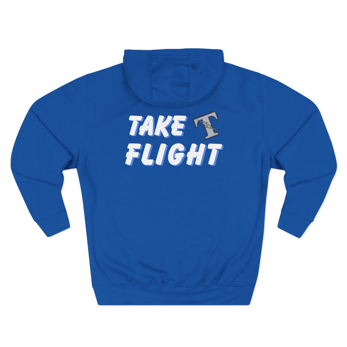 Basketball Hoodie — "Tartan Hoops" Front & "Take Flight" Back Team Pullover