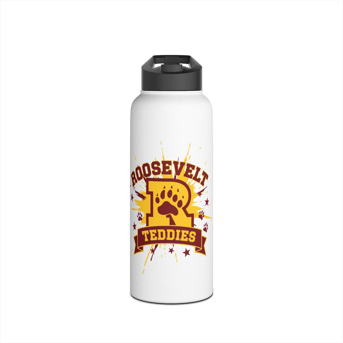 Minneapolis Roosevelt Teddies Stainless Steel Water Bottle, Motivational Hydration Bottle, Sports Water Bottle, Eco-Friendly Gift