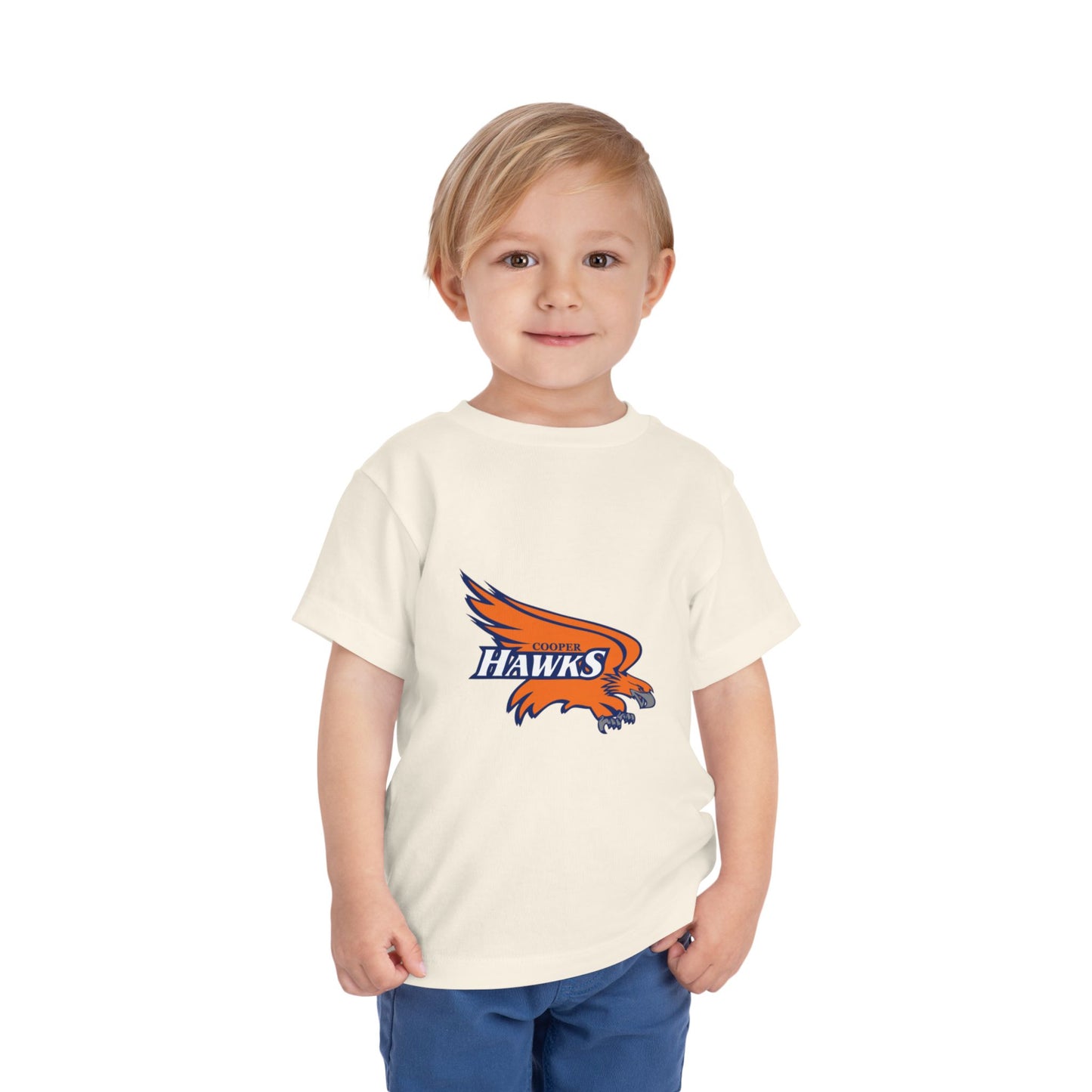 Robbinsdale Cooper Hawks Toddler Short Sleeve Tee – Playful & Sporty Shirt for Little Fans